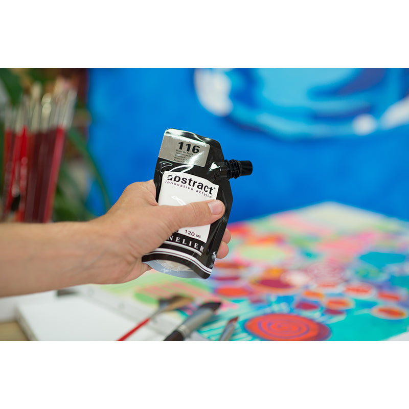 SENNELIER abstract 120ml 116 Titanium White