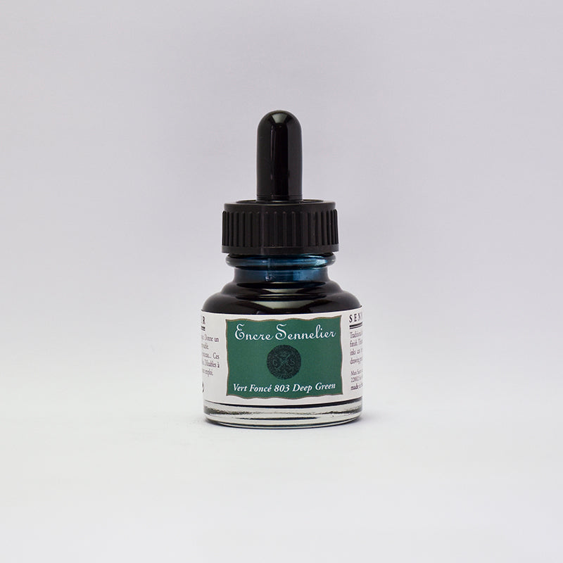 SENNELIER Ink 30ml 803 Deep Green