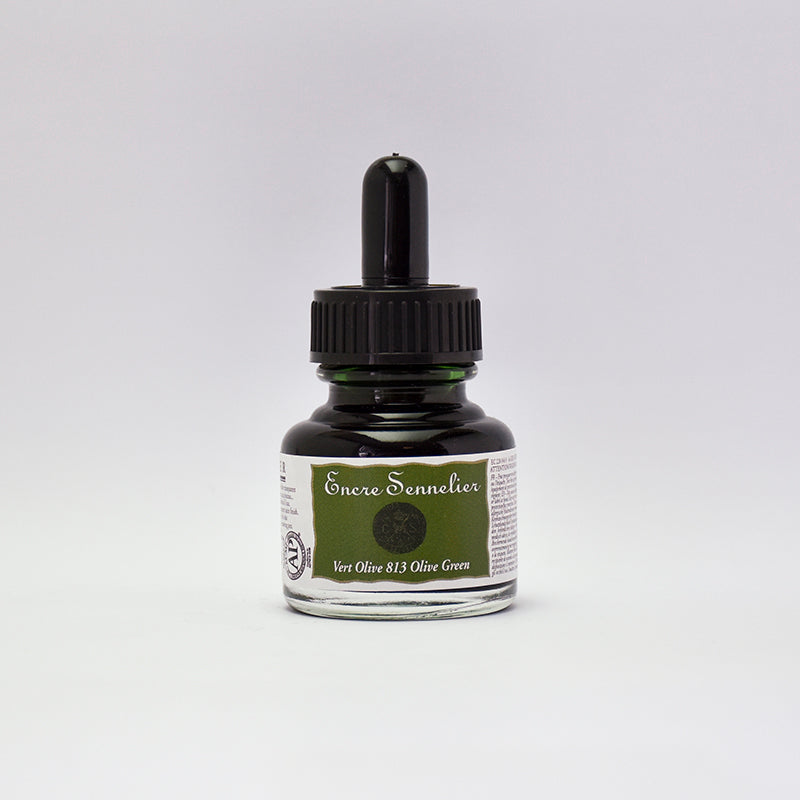 SENNELIER Ink 30ml 813 Olive Green