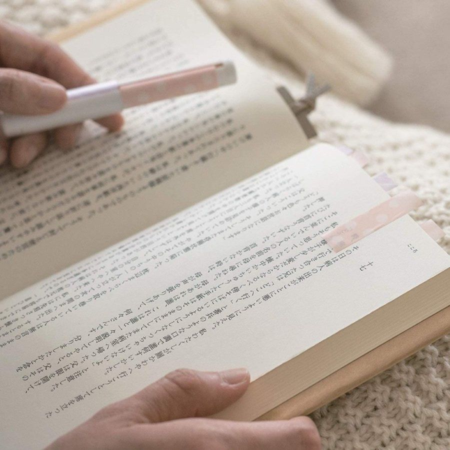 KANMIDO Littro Sticker Note Roll Holder-P.Orange