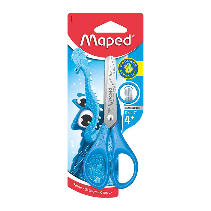 MAPED Essentials 464310 LH Scissors 13cm Blue