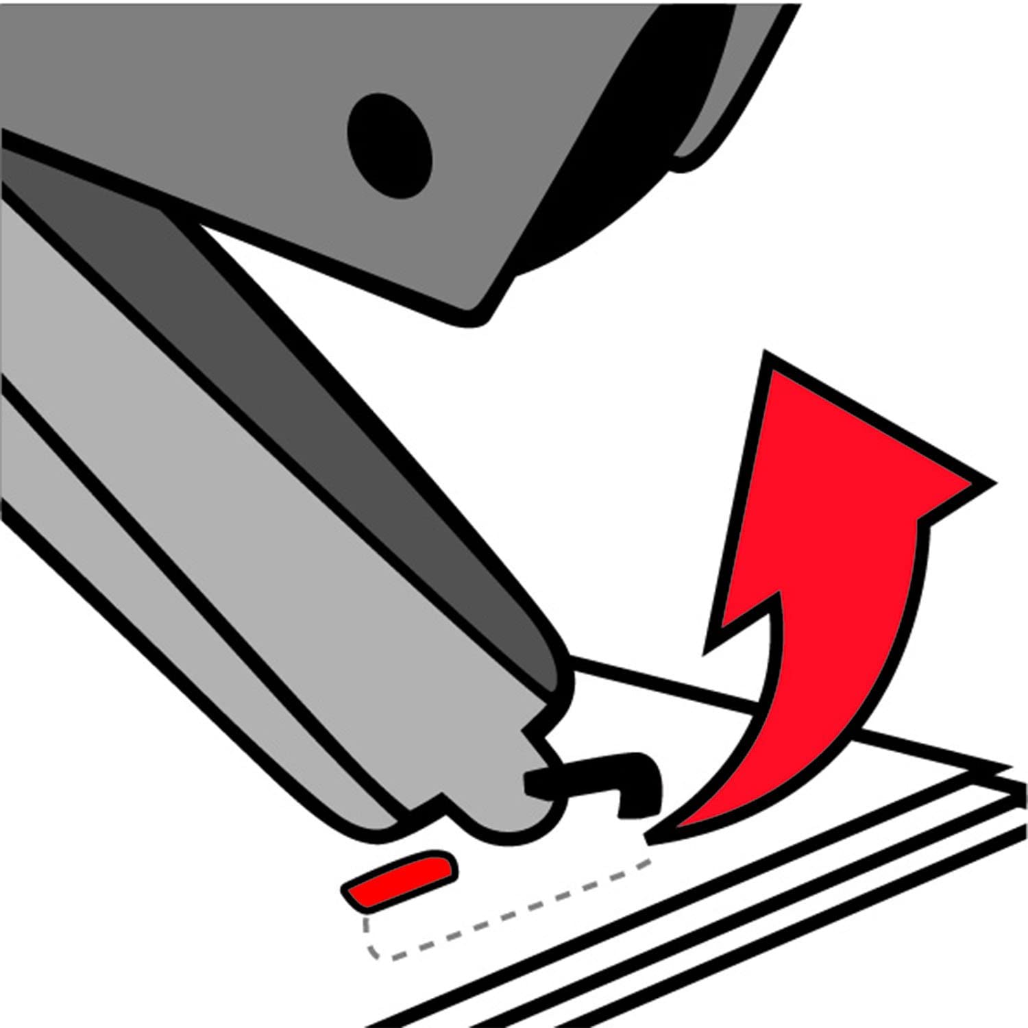 MAPED Essentials Plier Metal Stapler No.10