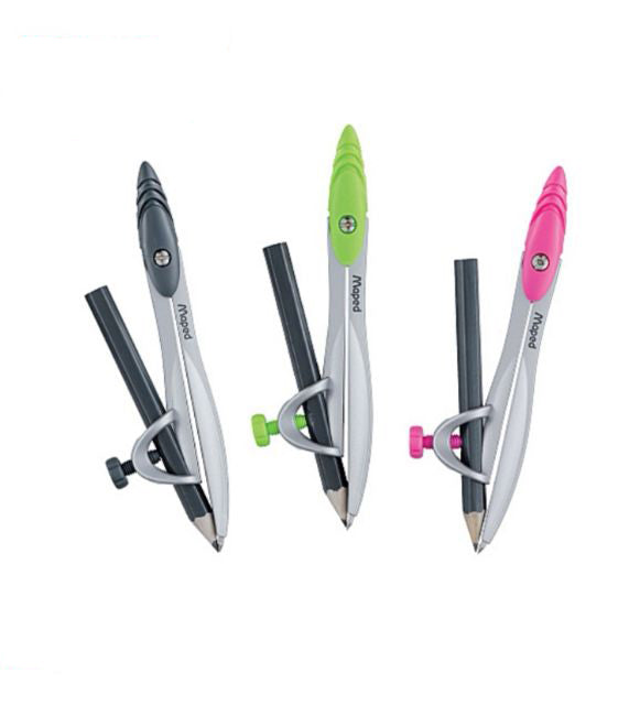 MAPED Study Compass Set Universal Holder Black