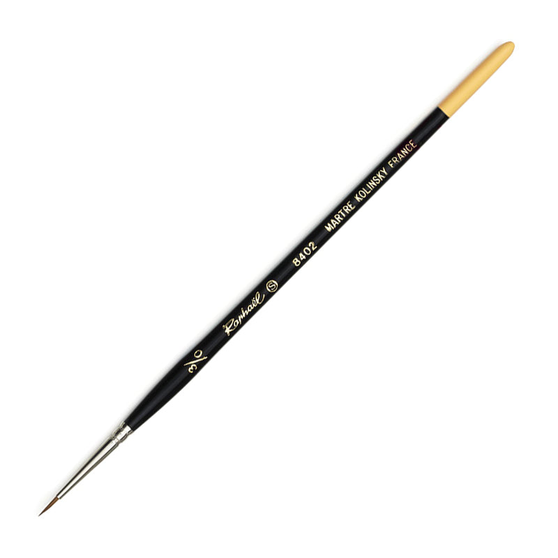 RAPHAEL Kolinsky Red Sable 8402 XF Pointed 3/0