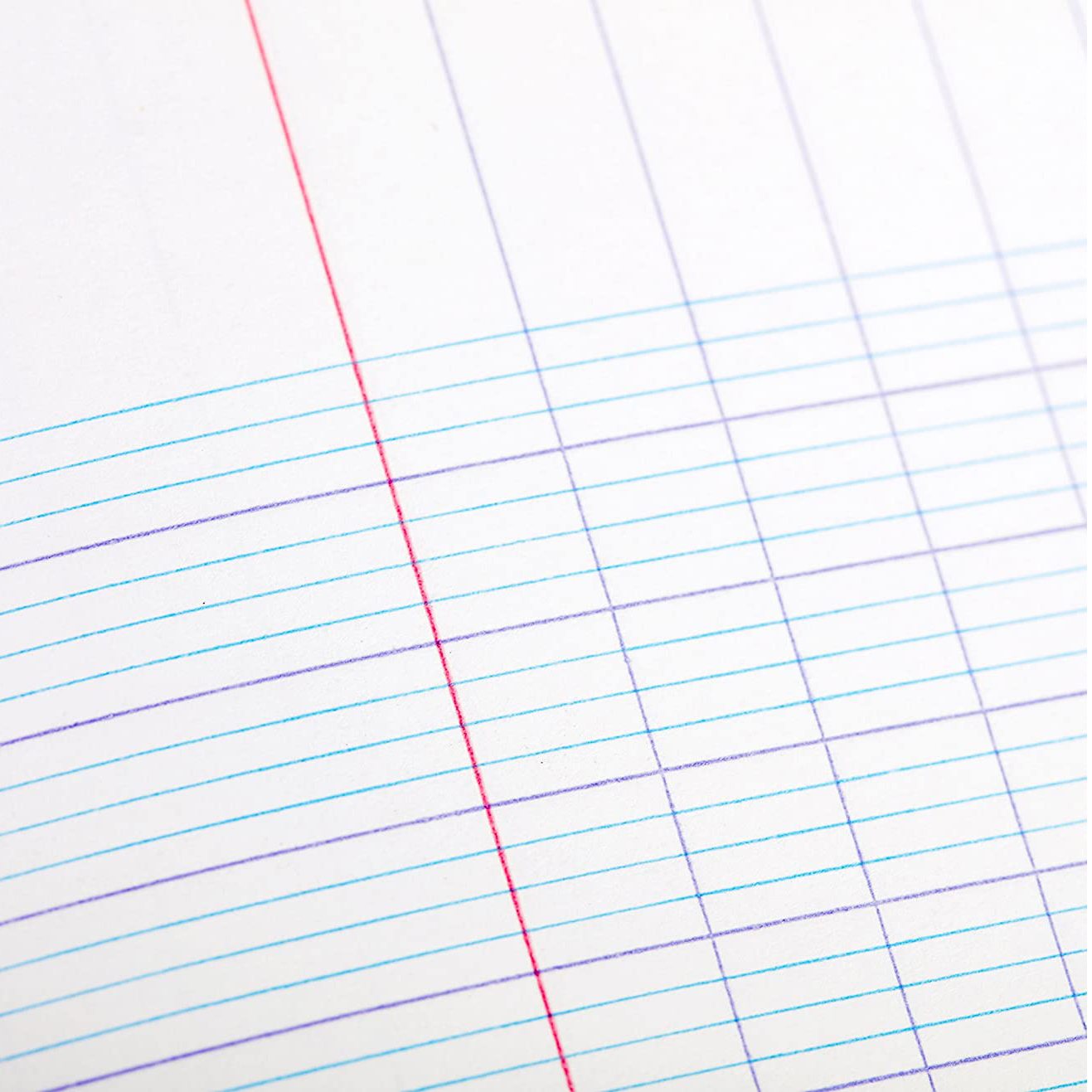 CLAIREFONTAINE Koverbook Blush Stapled 17x22cm Seyes Ice Blue Default Title