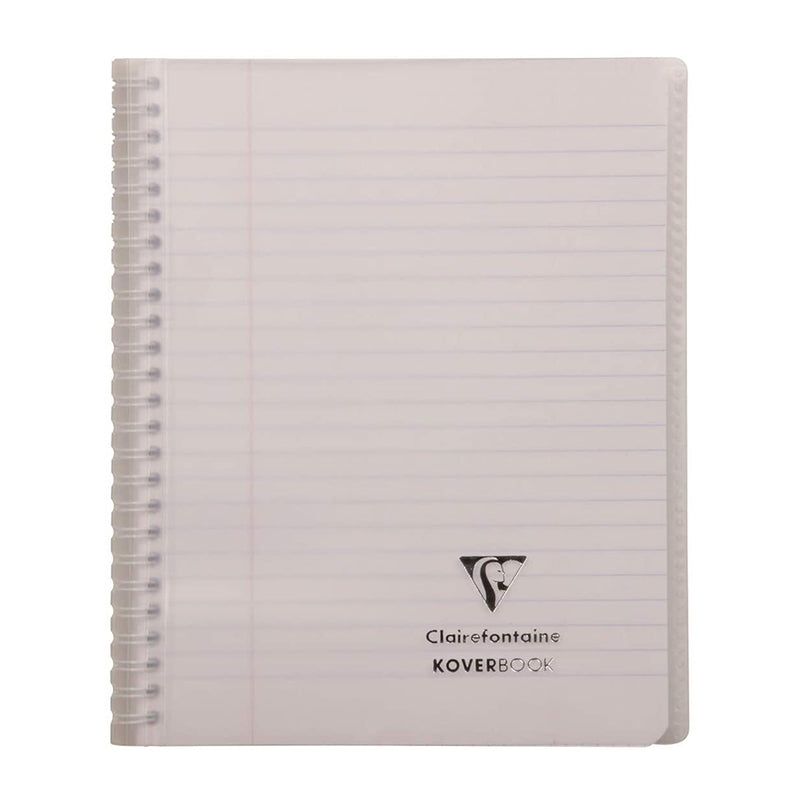 CLAIREFONTAINE Koverbook PP WB Wraparound Notebook 17x22cm L+M Whit Default Title