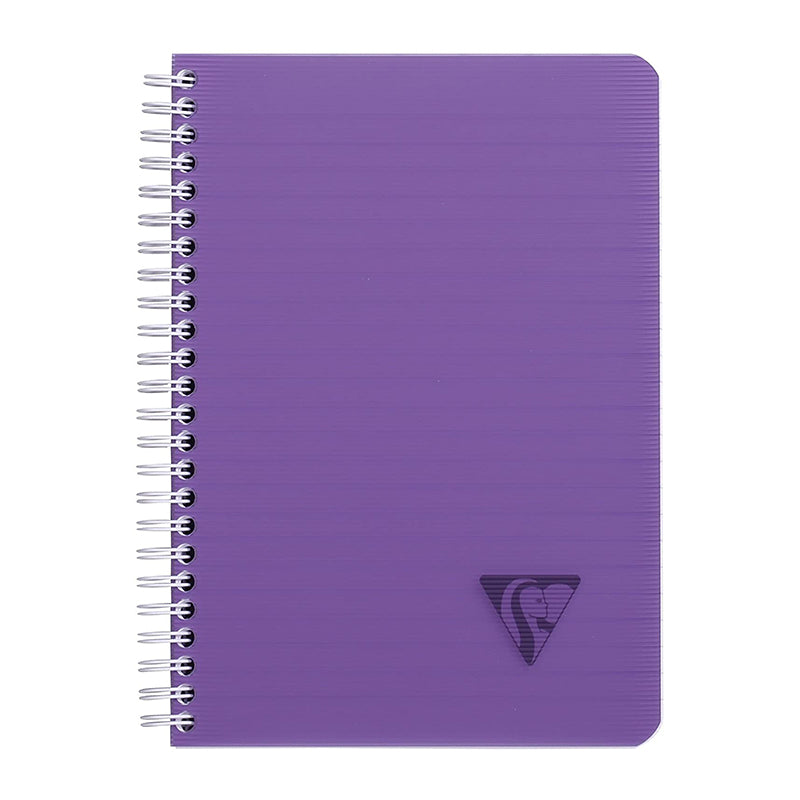 CLAIREFONTAINE Linicolor Intensive WB Notebook A5 90s Lined Purple Default Title