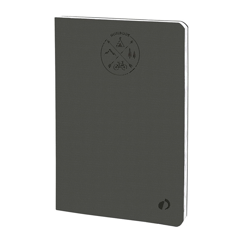 QUO VADIS Everest Notebook 15x21cm Ruled Anthracite Grey 1218714
