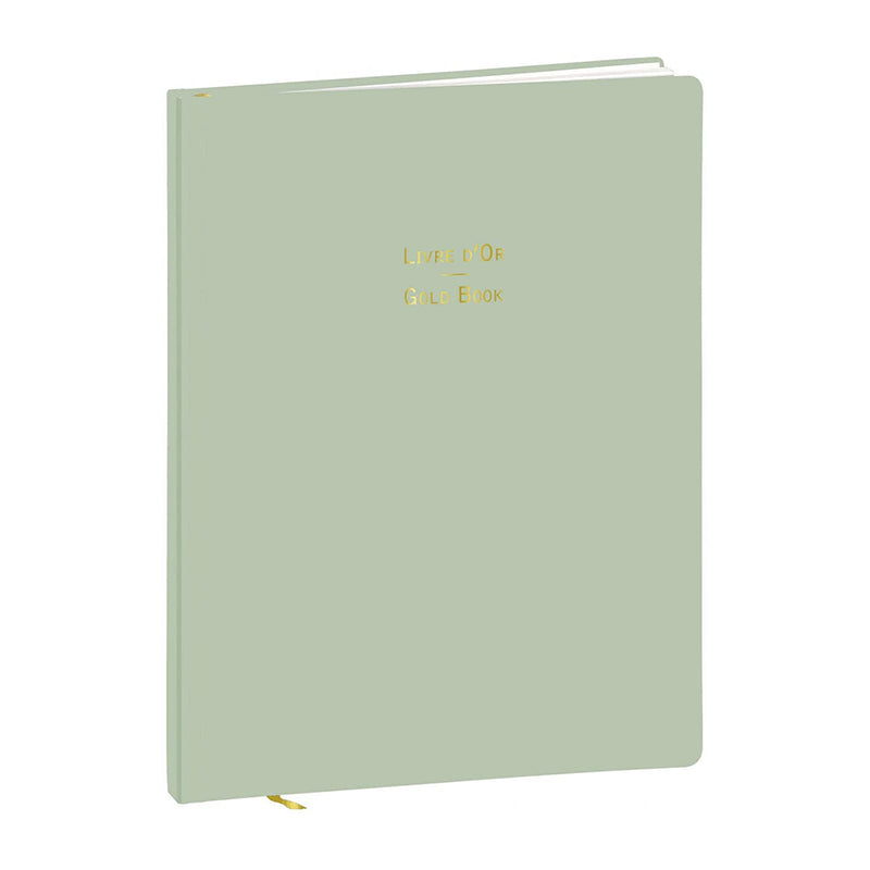 QUO VADIS Guestbook 21x27cm Pastel Green 1218724