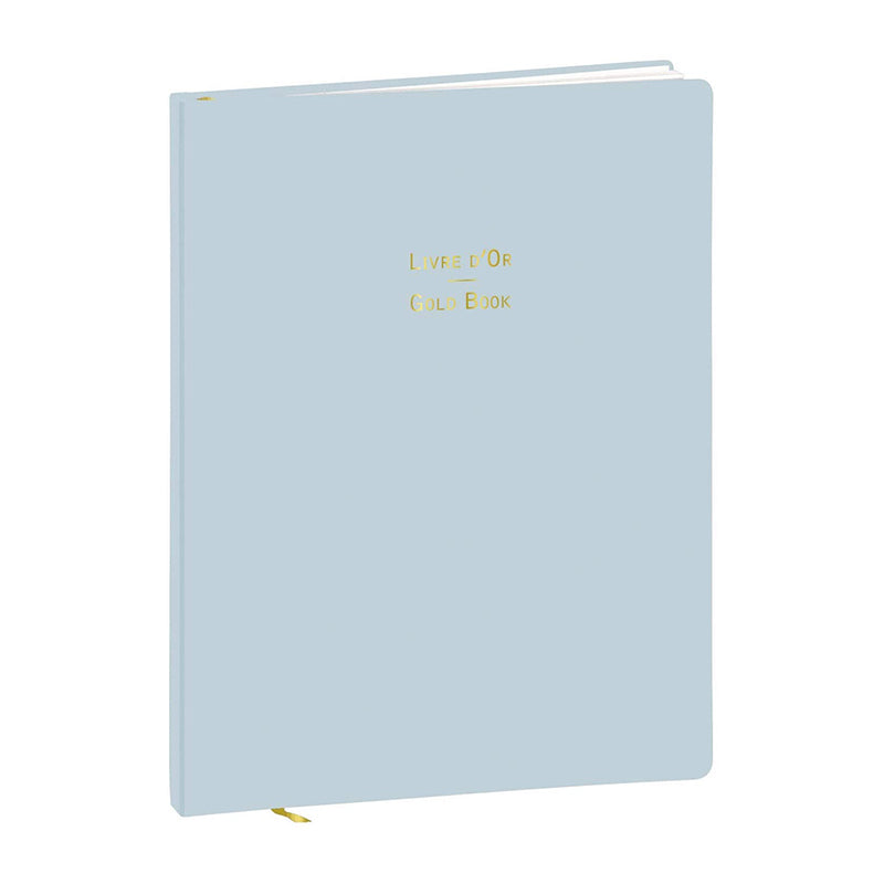 QUO VADIS Guestbook 21x27cm Pastel Blue 1218723