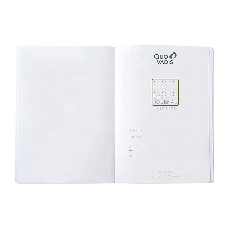 QUO VADIS Life Journal Infinite 15x21cm Taupe 1218738