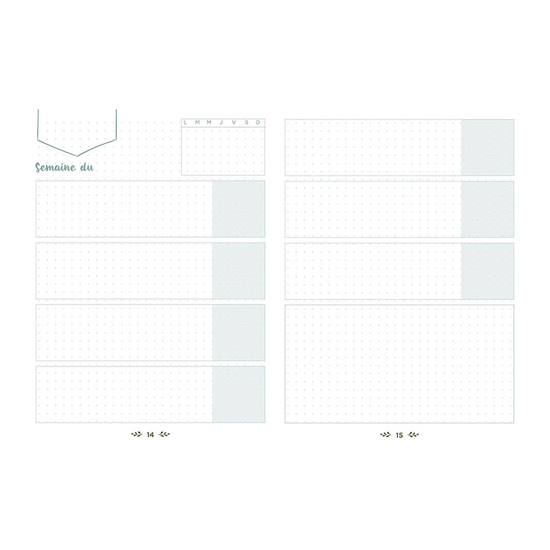 QUO VADIS Life Journal Infinite 15x21cm Taupe 1218738