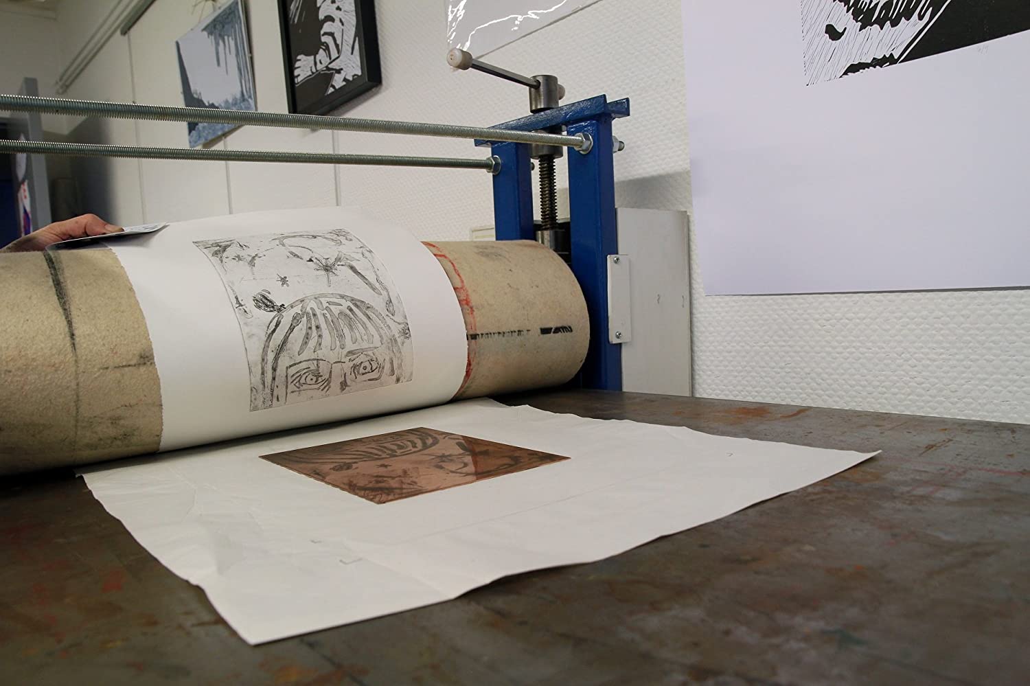 CLAIREFONTAINE Cotton Flower Paper Pack 24x30cm 250g 1s