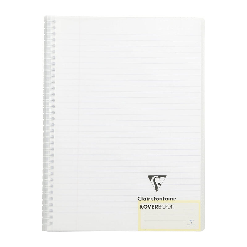 CLAIREFONTAINE Koverbook PP WB Wraparound Notebook A4 L+M White Default Title