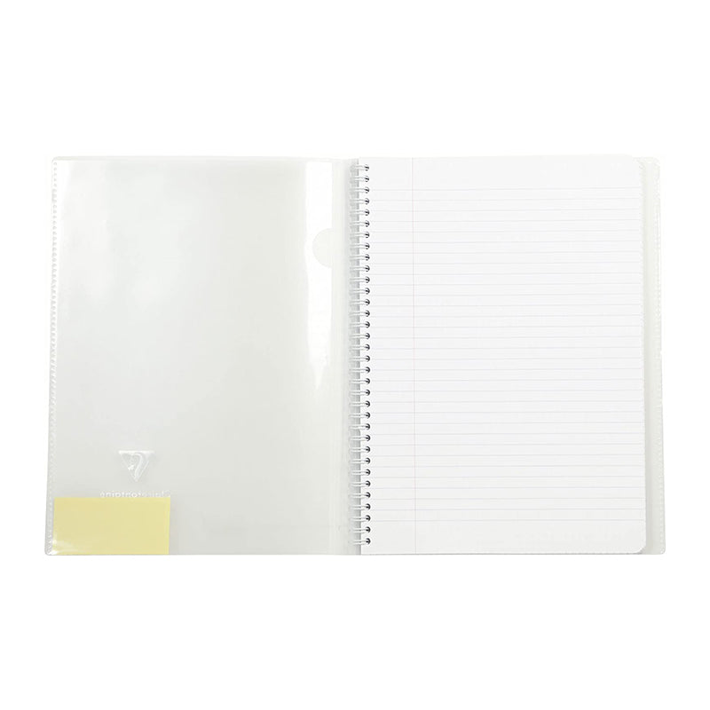 CLAIREFONTAINE Koverbook PP WB Wraparound Notebook A4 L+M White Default Title