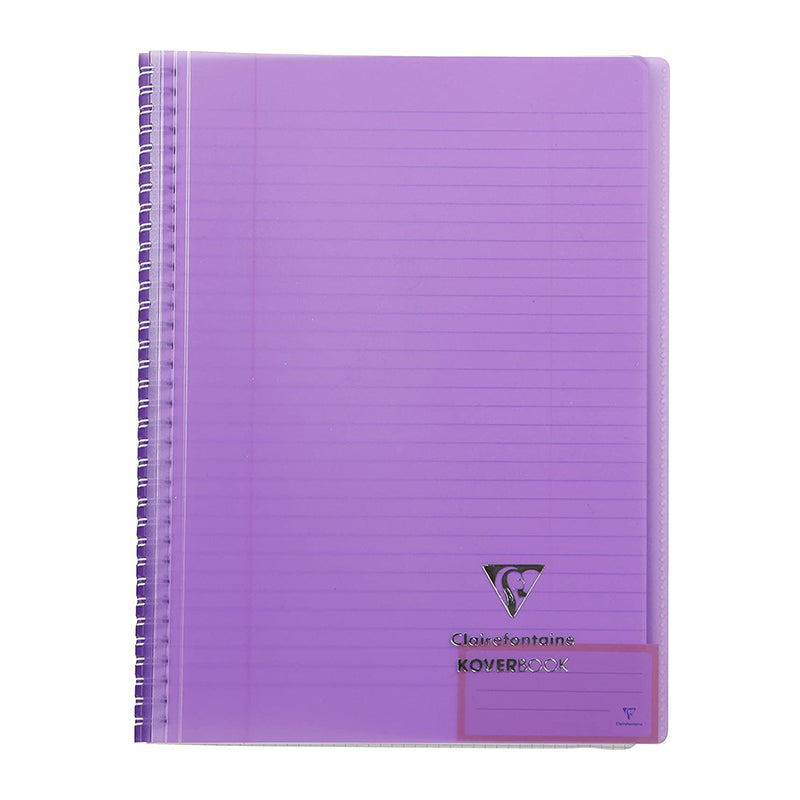 CLAIREFONTAINE Koverbook PP WB Wraparound Notebook A4 L+M Purple Default Title