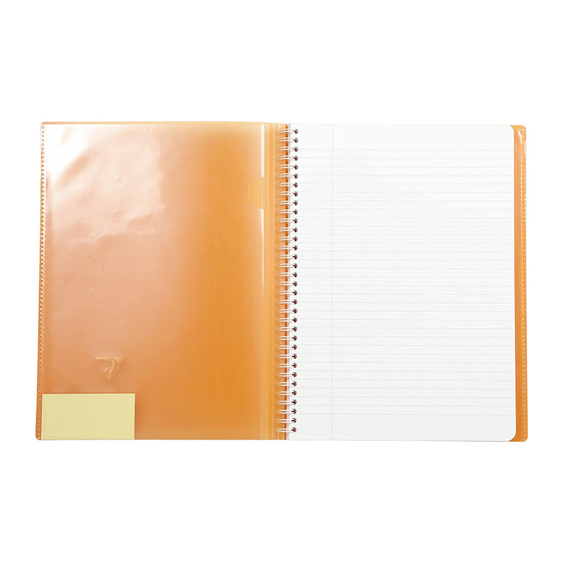 CLAIREFONTAINE Koverbook PP WB Wraparound Notebook A4 L+M Orange Default Title
