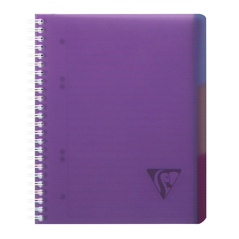 CLAIREFONTAINE Linicolor Intensive Subject Notebook A5+ 90s Pu Default Title