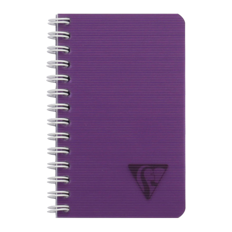 CLAIREFONTAINE Linicolor Intensive WB Notebook A7 50s Lined Purple Default Title