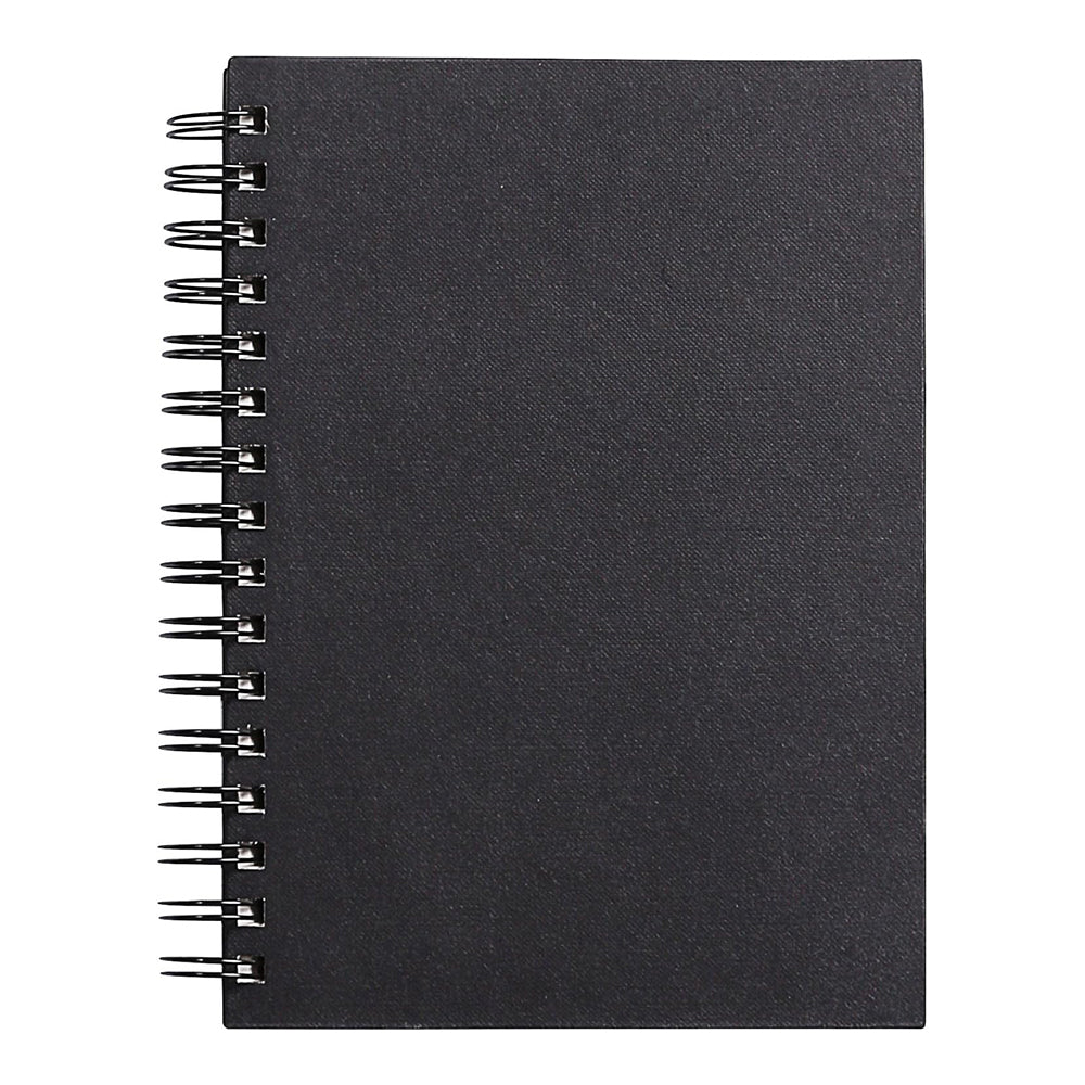 CLAIREFONTAINE Goldline Casebound Wiro A5 Portrait 140g White