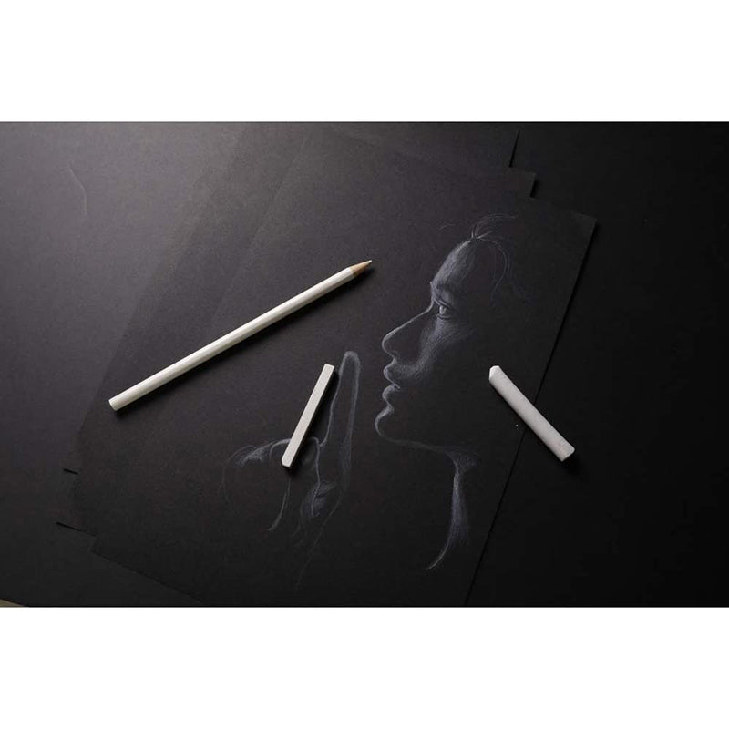 CLAIREFONTAINE Crok'Book Stapled A4 Portrait 120gsm Black Default Title