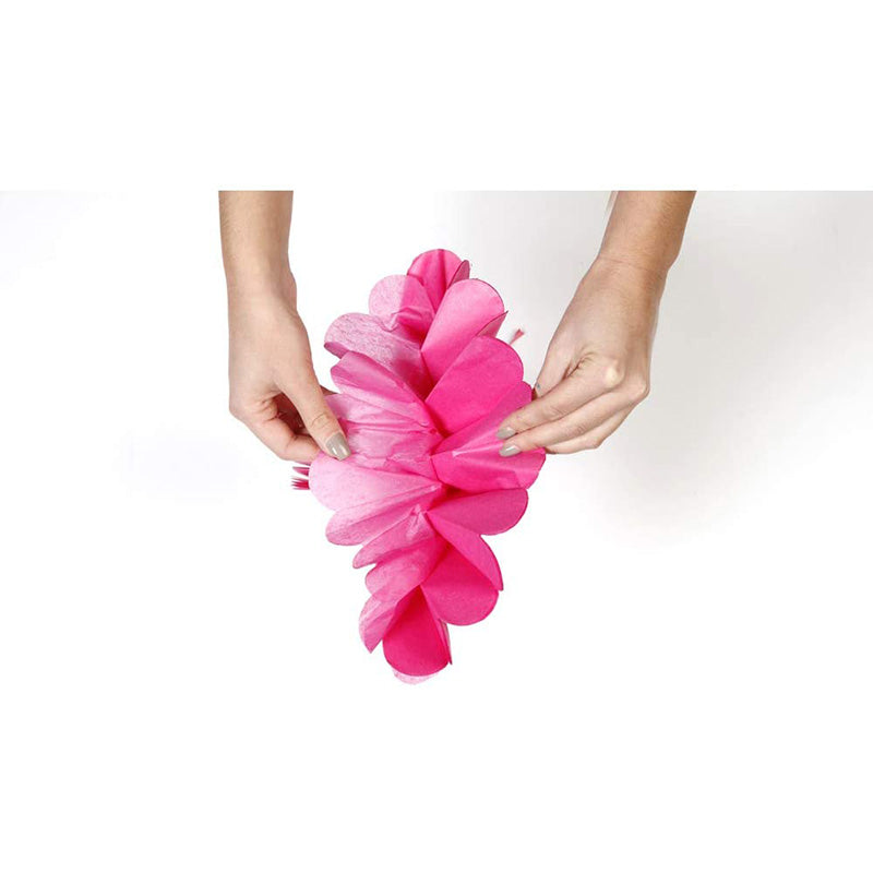 CLAIREFONTAINE Pollen Silk Pom Poms 3s Red Default Title