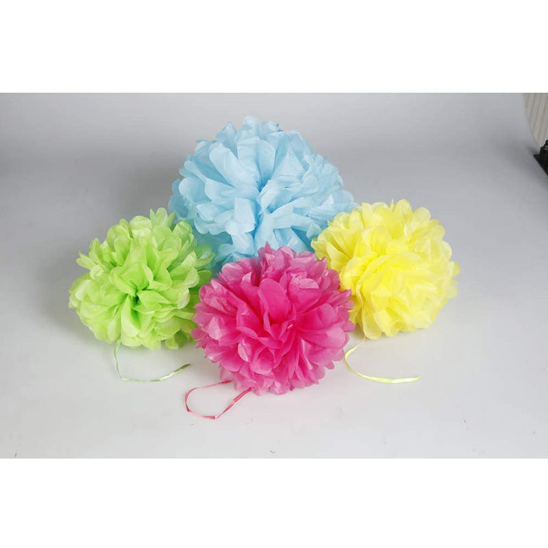 CLAIREFONTAINE Pollen Silk Pom Poms 3s Purple Default Title