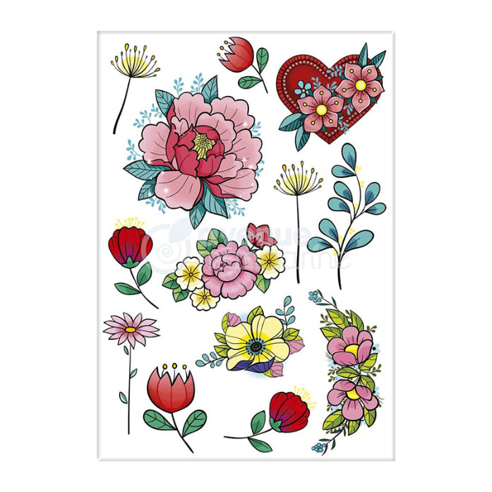 AVENUE MANDARINE Tattoo Mania Flowers Default Title