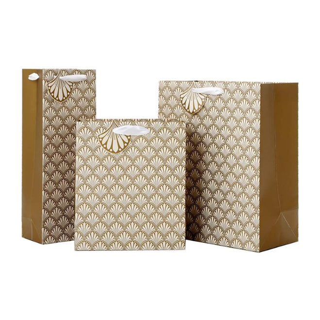 CLAIREFONTAINE Gift Bag L 26.5x14x33cm Art Deco Default Title