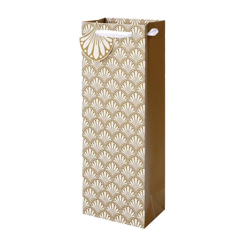 CLAIREFONTAINE Gift Bag Bottle 12.7x9x35.5cm Art Deco Default Title