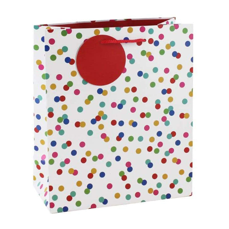 CLAIREFONTAINE Gift Bag M 21.5x10.2x25.3cm Joyful Spots Default Title