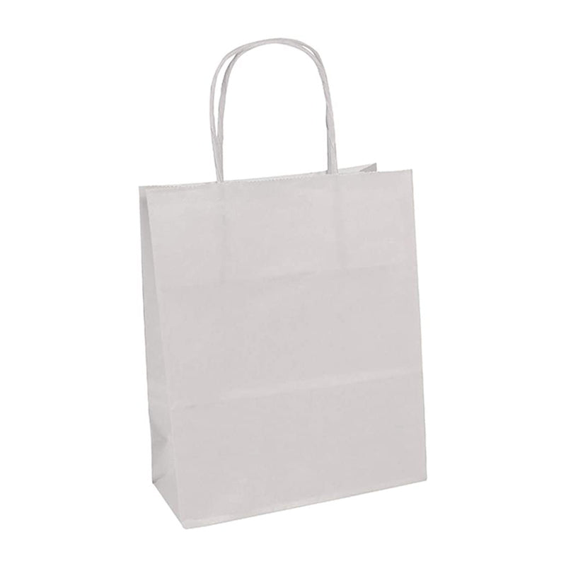 CLAIREFONTAINE Kraft Bags Plain Kraft 90g 22x10x29cm 25s White Default Title