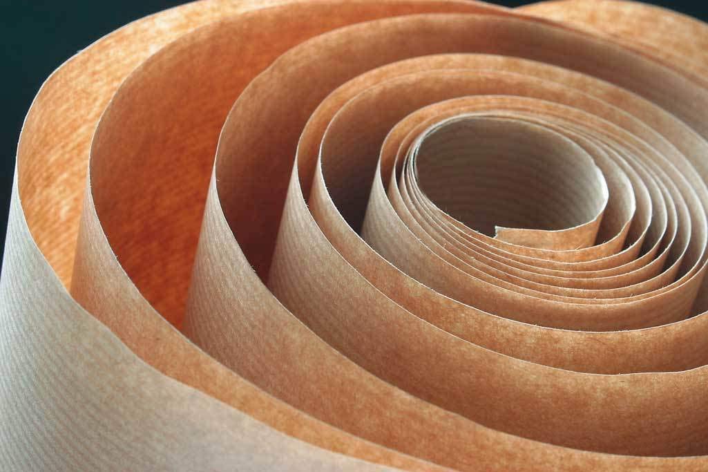 CLAIREFONTAINE Kraft Paper Roll 65g 0.7x3m Ribbed 50s