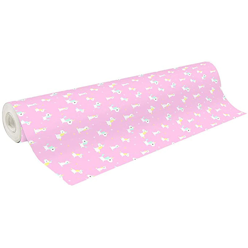 CLAIREFONTAINE Excellia Gift Wrap 80g 0.7x50M Pink Unicorn Default Title