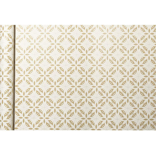 CLAIREFONTAINE Tiny Rolls Kraft 70g 0.35x5M White Flower Default Title