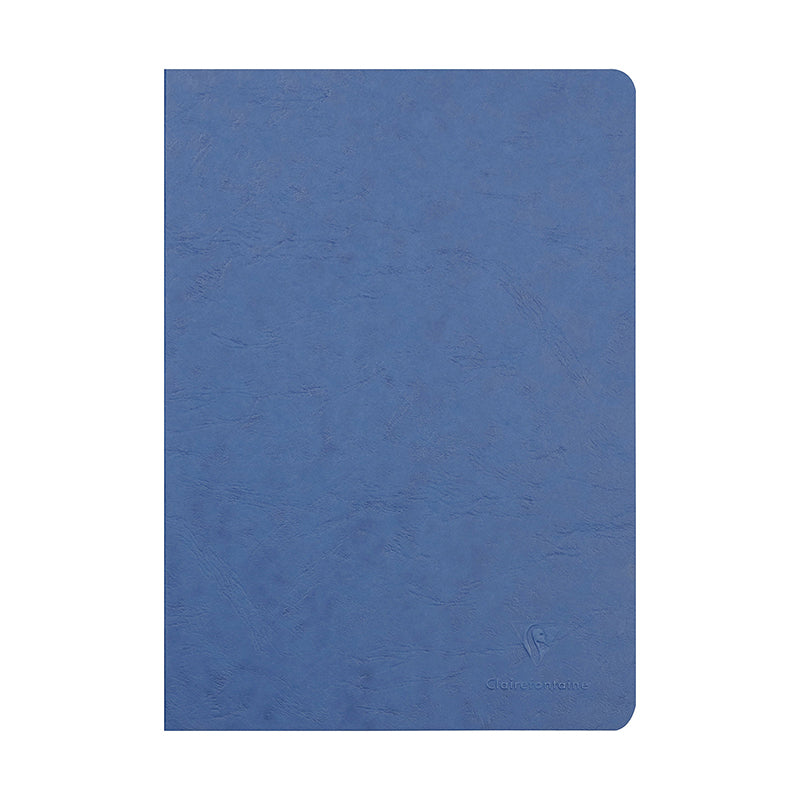CLAIREFONTAINE Age Bag Stapled Notebook A4 48s Plain Blue Default Title
