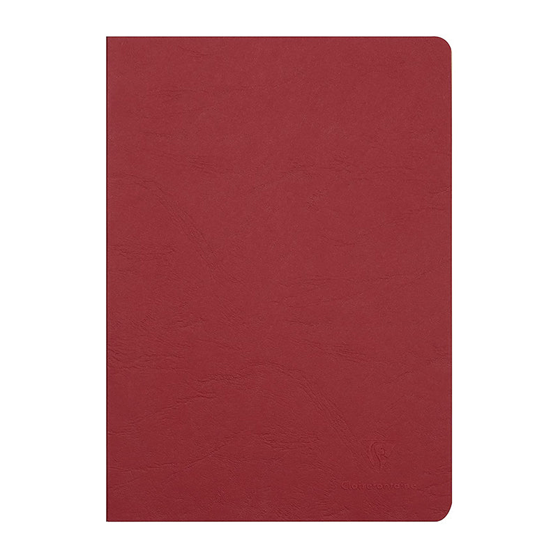 CLAIREFONTAINE Age Bag Stapled Notebook A4 48s Lined+Margin Red Default Title