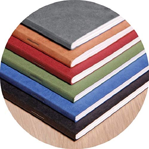 CLAIREFONTAINE Age Bag Stapled Notebook A6 48s Plain Green