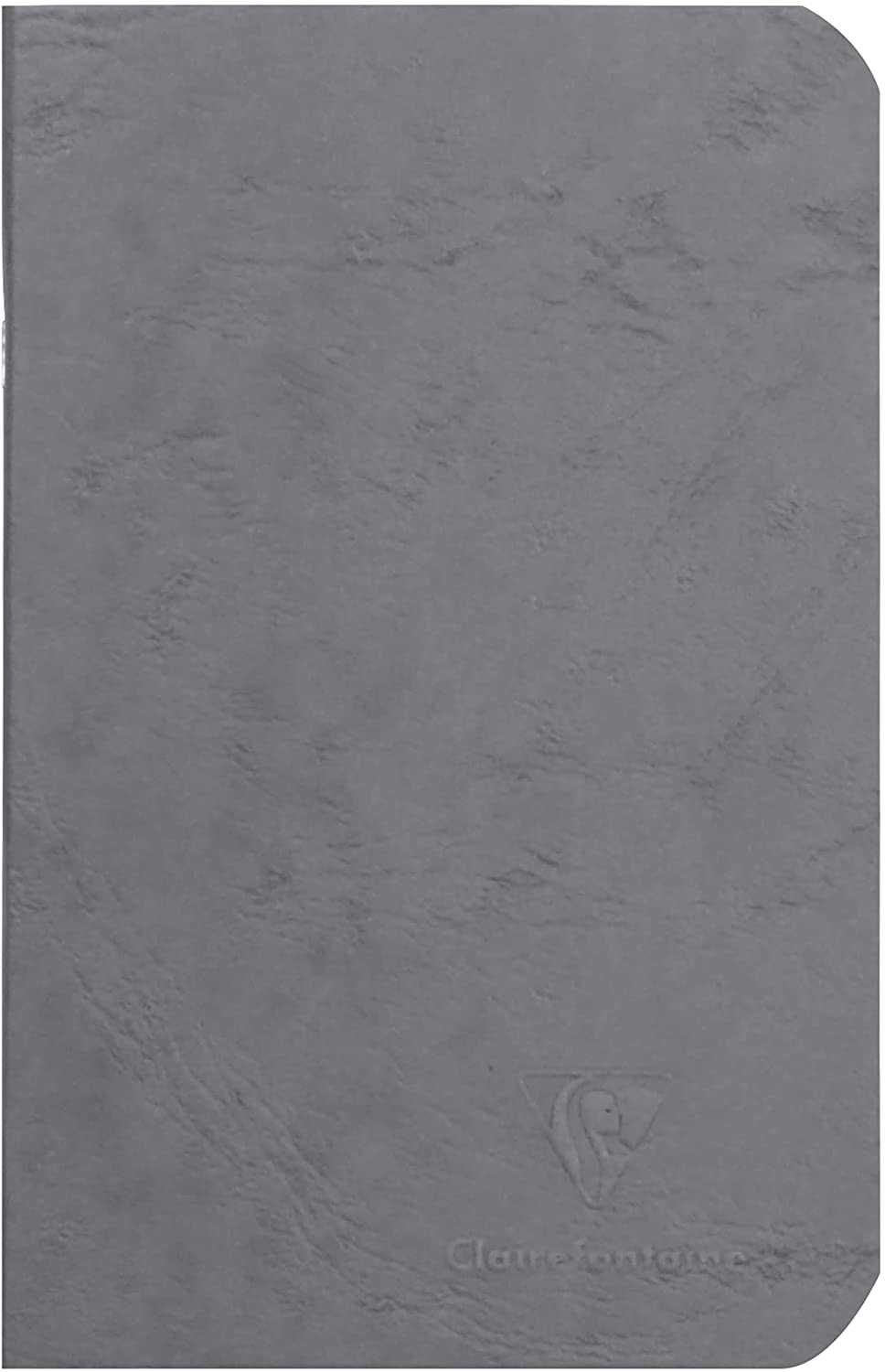 CLAIREFONTAINE Age Bag Stapled Notebook A6 48s Plain Gray