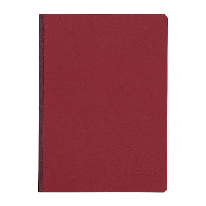 CLAIREFONTAINE Age Bag Clothbound Notebook A5 96s Plain Red Default Title
