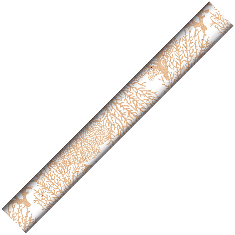 CLAIREFONTAINE Kraft Gift Wrap 70g 0.7x2M Holidays-Coral Default Title