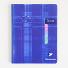 CLAIREFONTAINE Clothbound Homework Book 72p 17x22cm Blue