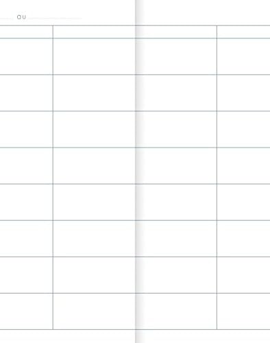 CLAIREFONTAINE Undated Record Book 24x32cm 72s 48sq/week Lilac