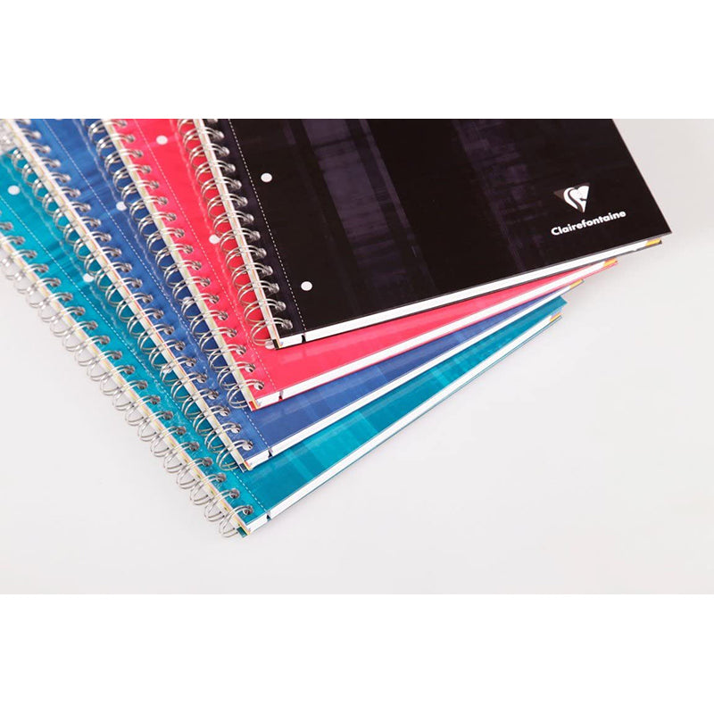 CLAIREFONTAINE Bind'o Block Wbound 22.5x29.7cm 80s Lined Red Default Title