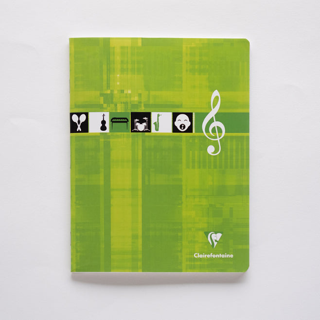 CLAIREFONTAINE Matris Standard Music & Song Seyes Clear Green Default Title