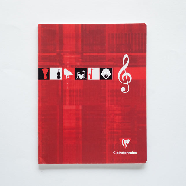 CLAIREFONTAINE Matris Standard Music & Song Seyes Red Default Title