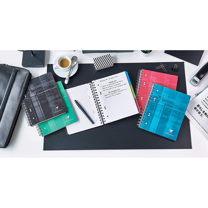 CLAIREFONTAINE Bind'o Block Wbound 16x21cm 90s 5x5 Sq Lilac Default Title