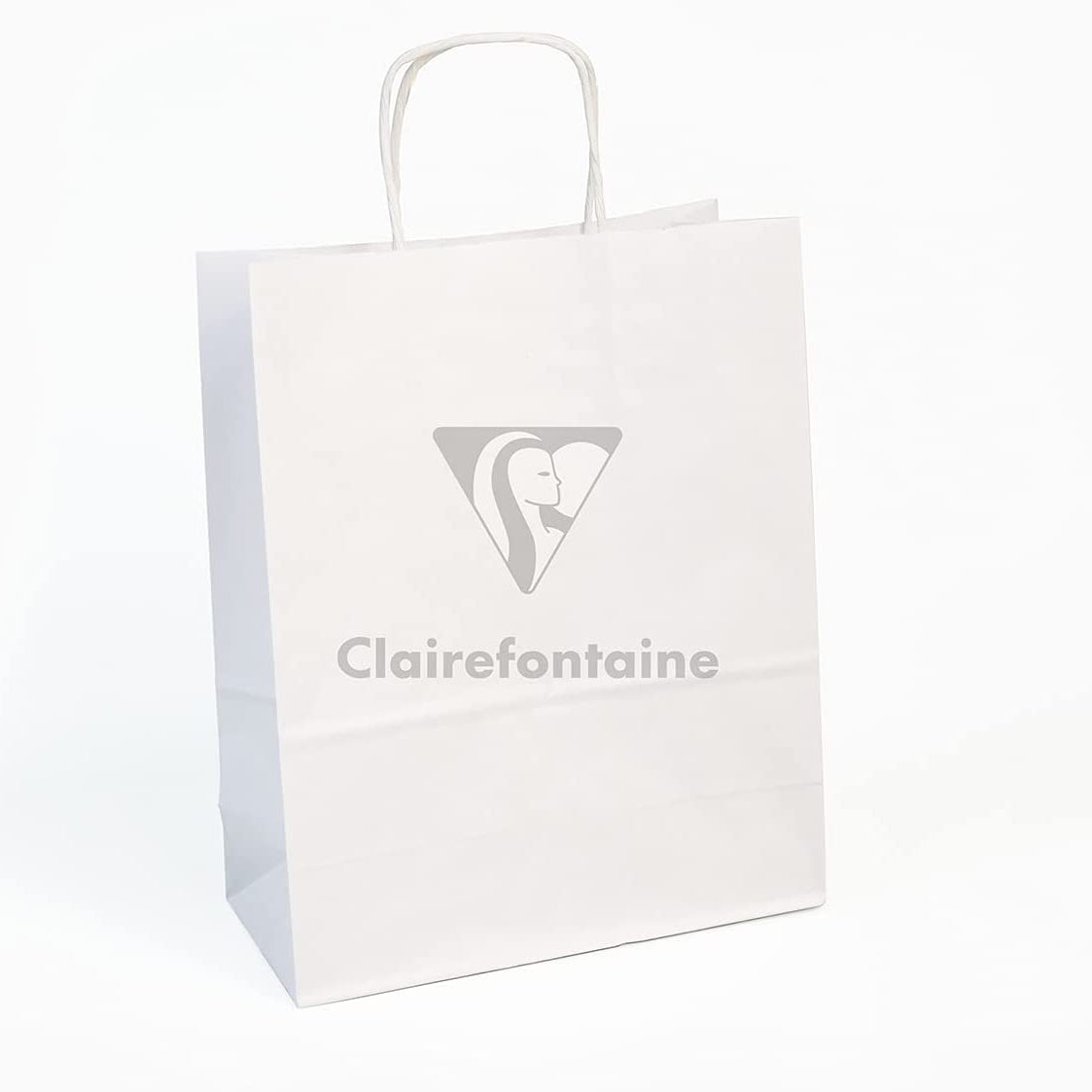 CLAIREFONTAINE Kraft Bags Plain Kraft 90g 22x10x29cm 1s White Default Title