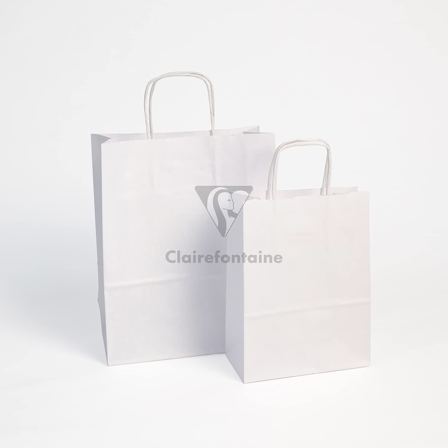 CLAIREFONTAINE Kraft Bags Plain Kraft 90g 22x10x29cm 1s White Default Title