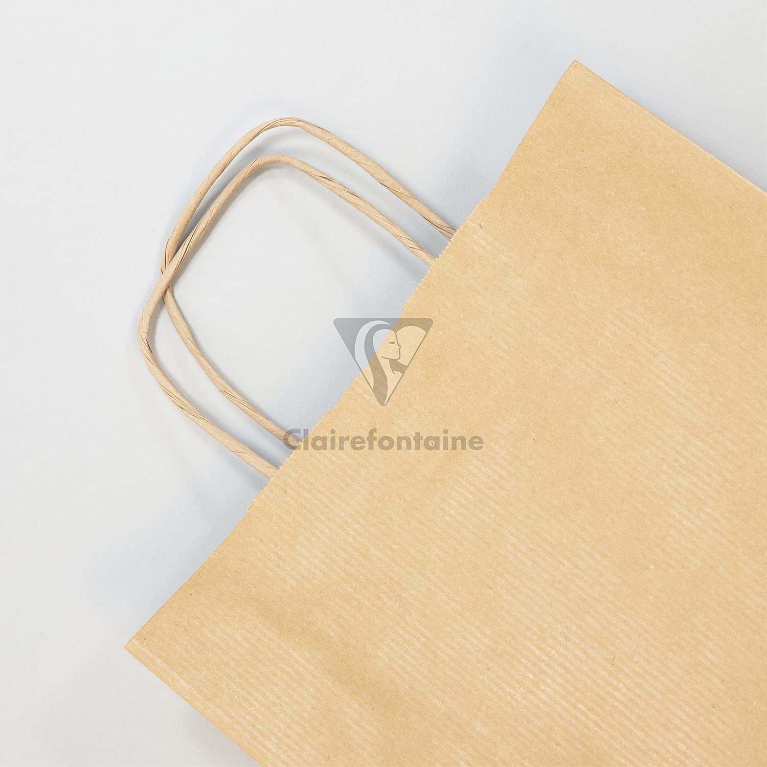 CLAIREFONTAINE Kraft Bags Brown 18x7x24cm 1s Plain Default Title